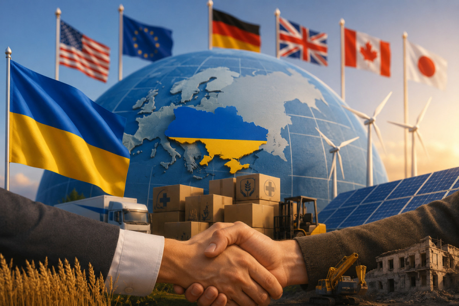 Міжнародна допомога Україні з 2022 по 2026 рік