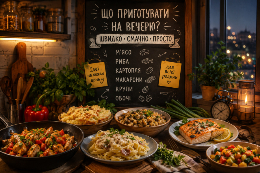 Що приготувати на вечерю швидко: прості рецепти на кожен день