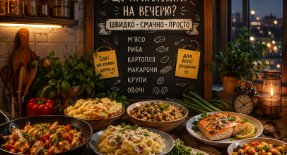 Що приготувати на вечерю швидко: прості рецепти на кожен день