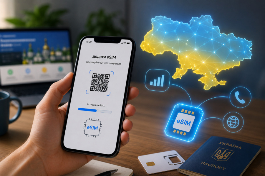 Як підключити eSIM: практичний гід для України