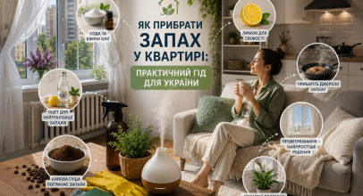 Як прибрати запах у квартирі: практичний гід для України