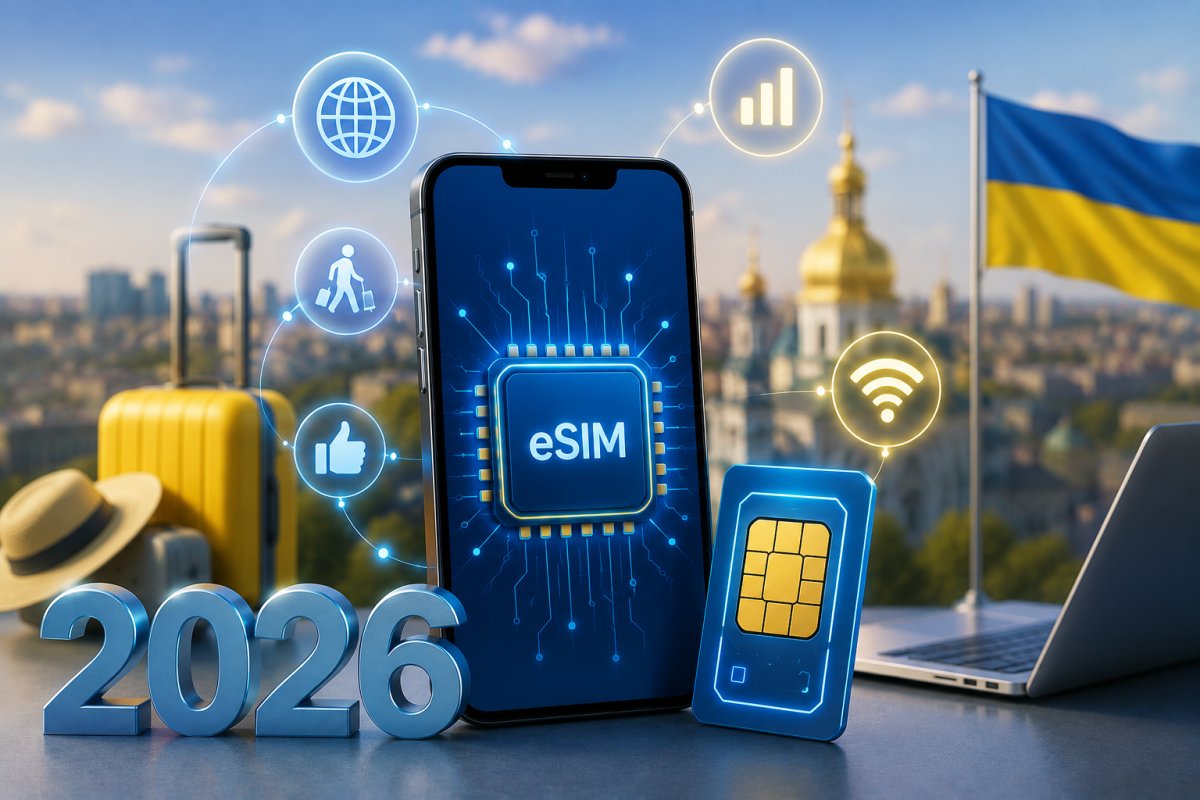 Чому eSIM стає популярною в Україні у 2026 році