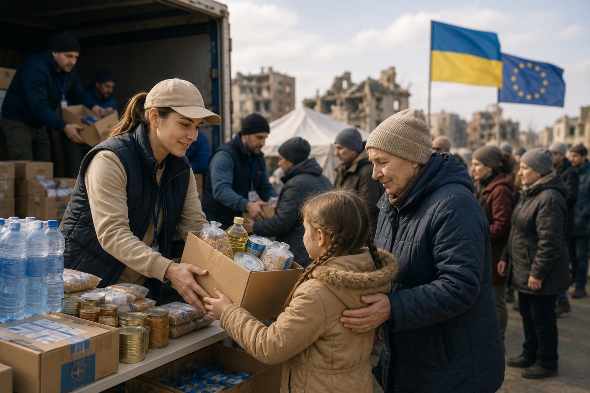Гуманітарна допомога та підтримка населення Гуманітарна допомога та підтримка населення