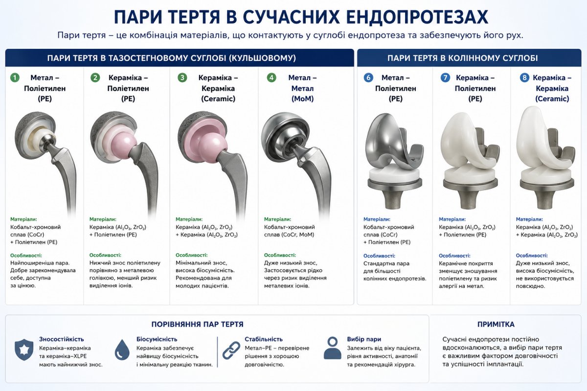 Какие бывают эндопротезы тазобедренного сустава в 2026 году Какие бывают эндопротезы тазобедренного сустава в 2026 году
