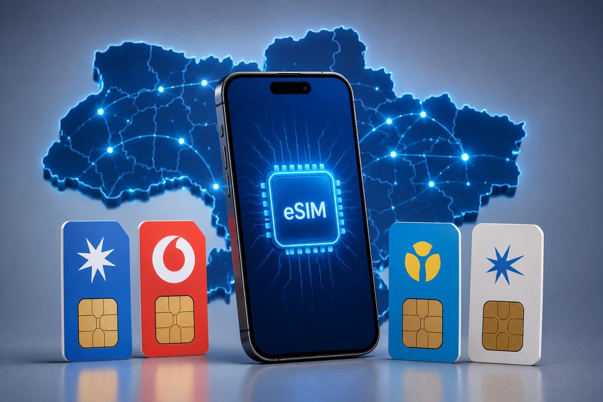Какие операторы в Украине поддерживают eSIM в 2026 году Какие операторы в Украине поддерживают eSIM в 2026 году
