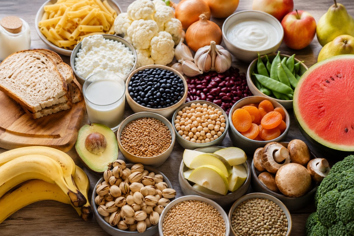 Какие продукты содержат много FODMAP Какие продукты содержат много FODMAP
