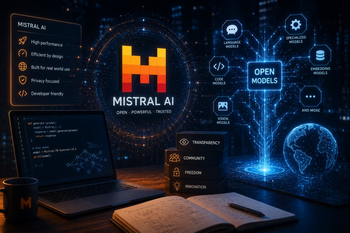 Mistral AI та відкриті моделі штучного інтелекту Mistral AI та відкриті моделі штучного інтелекту