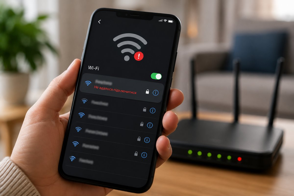 Не підключається Wi-Fi на телефоні Не підключається Wi-Fi на телефоні