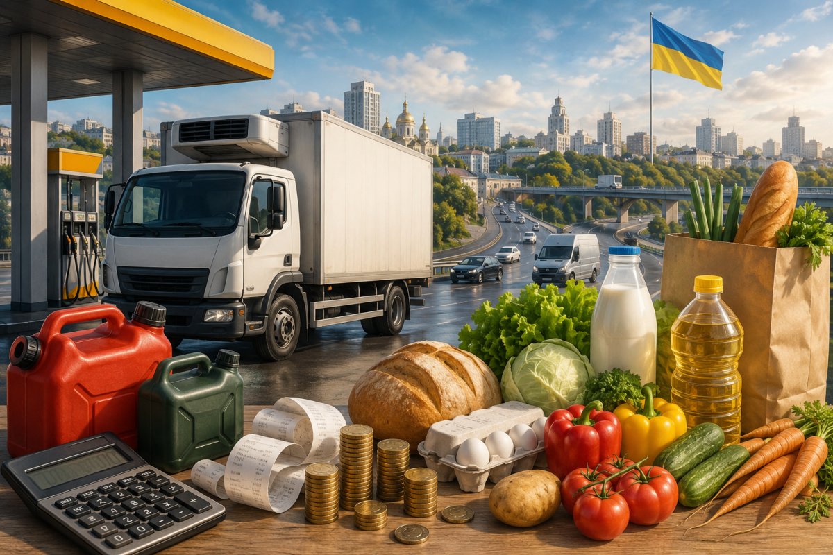 Пальне і транспорт формують ціну майже всього
