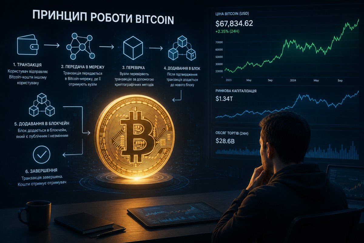 Принцип работы Bitcoin Принцип работы Bitcoin