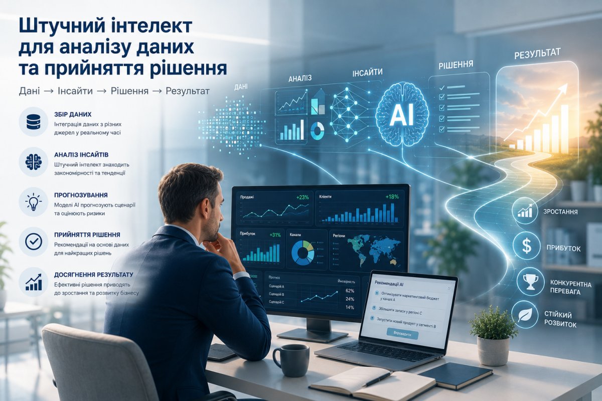 Штучний інтелект для аналізу даних та прийняття рішень