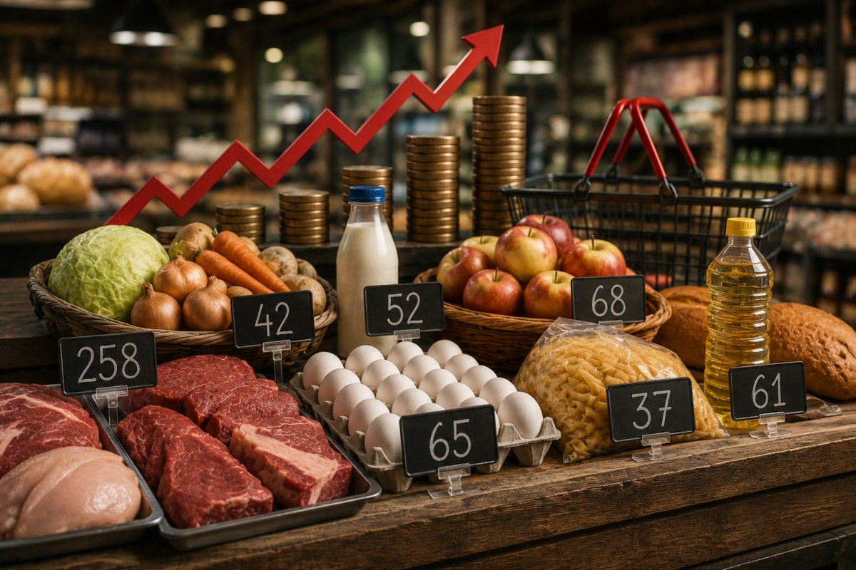 Ціни на продукти харчування у 2026 році