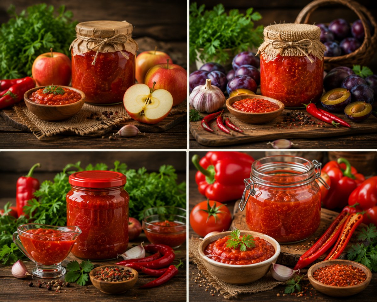 Варіанти домашньої аджики