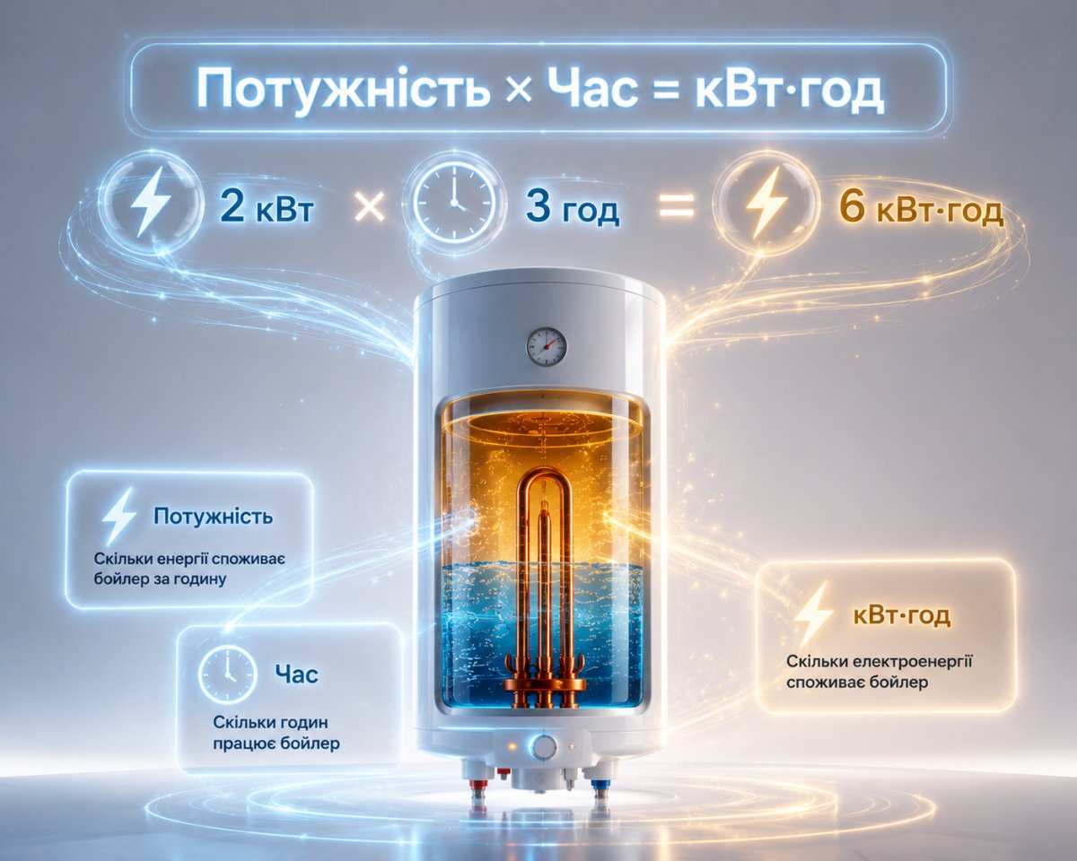 Як розрахувати, скільки електроенергії споживає бойлер Як розрахувати, скільки електроенергії споживає бойлер
